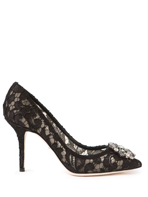 dolce gabbana pumps ebay|dolce and gabbana heels black.